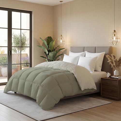 Image of Monte Carlo Symphony Solid Micro Reversible AC Comforter for Double Bed | 3 Ply Soft Comforter with 150 GSM Filling & 85 GSM Micro Fabric | Lightweight All Season Quilt | 87 x 95 Inch
