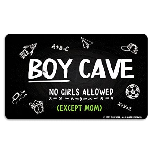 Panneau de grotte pour garçon éducatif GEEKBEAR, acrylique tableau noir durable
