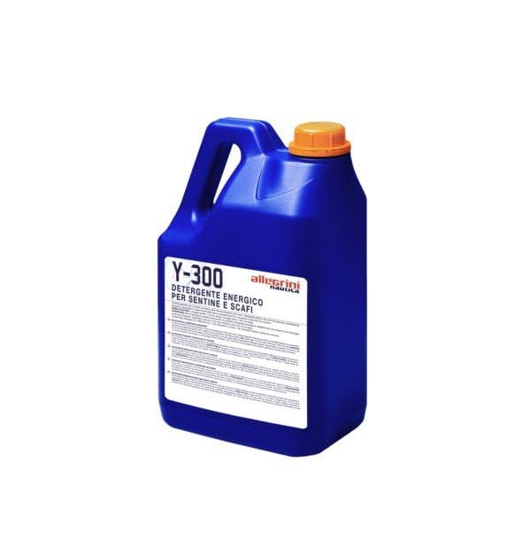DETERGENTE ENERGICO SCAFI E SENTINE ALLEGRINI NAUTICA Y-300 - TANICA DA 5 LT
