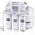 COMFEE’ 5-Stage Reverse Osmosis System, NSF Certified Water Filte & APEC Water Systems Tank-4 4 Gallon Residential Pre-Pressurized Reverse Osmosis Water Storage Tank