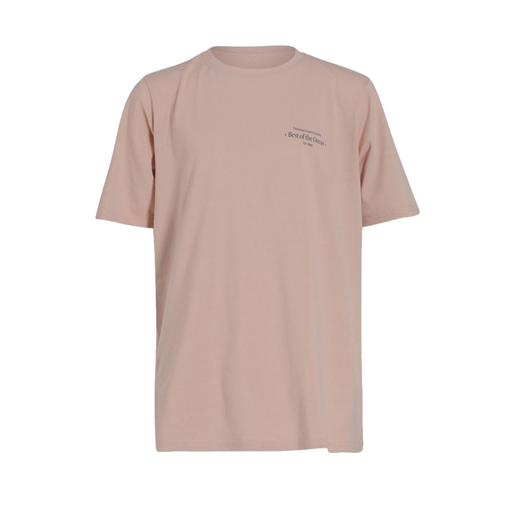 Hurley Boys Short Sleeve (7 to 15 Years) Printing Press Biriri T-Shirt, Pink, 10 Years EU