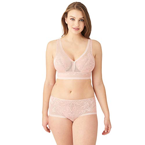 Wacoal Women's Plus Size Net Effect Bralette, Rose Dust, 34 #TOP3