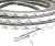 1PC 6mm x 6mm Door Window Frame Excluder Brush Strip Self Adhesive 5M