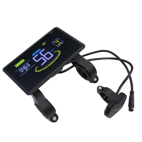 Panel de control impermeable Cryfokt con pantalla LCD para patinetes y bicicletas 2