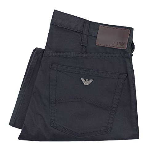 Preisvergleich Produktbild Armani Jeans J21 Regular Fit Gaberdine Stretch Jeans 30L NAVY
