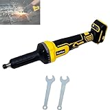 Cordless Die Grinders for DeWALT 20V Battery, Up to 25000RPM Brushless Motor,Variable Speed Power Die Grinders,1/4' Collet for Polishing,Cutting,Rust Removal,Deburring,Weld Spot Trimming(Tool Only)