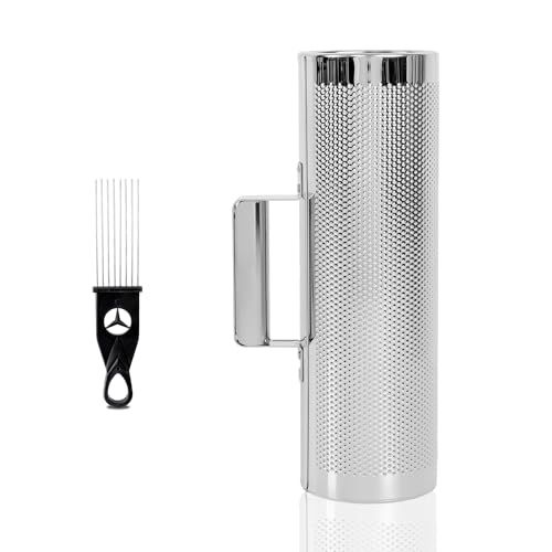 YAYUZEST Guiro Instrument Stainless Steel Guiro 12