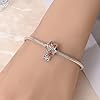 YIXUAN Charms Feuille Érable Charm en argent 925 compatibles avec les bracelets Pandora, bijoux pour colliers, cadeaux d’anniversaire et de Noël pour femmes. #3