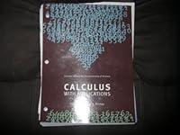 Calculus with Applications 1256773751 Book Cover