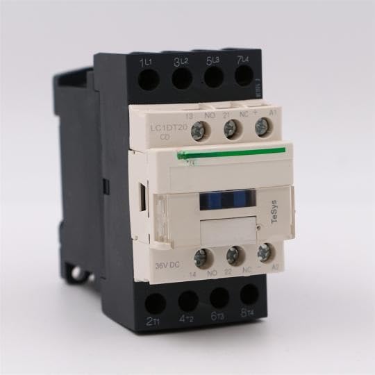 Contacteur 4NO LC1DT20CD commutation 20A sécurisée bobine 36V