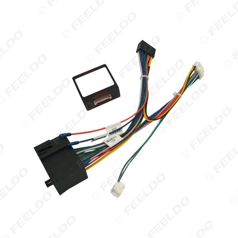 Car 16pin for Audio Wiring Harness with Canbus Box for Renault Captur Duster Aftermarket Stereo Installation Wire Adapter - (Color Name: Harness CANBUS Box)