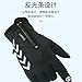 keynoyin Autumn and Winter Sports Warm Fitness Gloves, Touch Screen Cycling Outdoor Gloves - Outdoor Pink -L