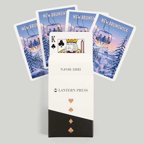 Baraja de Cartas Lantern Press Poker 52 Piezas miniatura 6