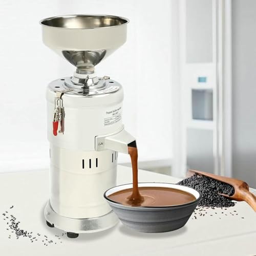 Peanut Butter Machine Electric Nut Butter Grinder for Home & Commercial Use, Sesame Specialty Food Mill for Peanuts