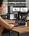 ESR iPad Air 13 Inch Case Keyboard (M3/M2, 2025/2024), Easy-Set Magnetic Stand, Portrait/Landscape Mode, Removable Case with Multi-Touch Trackpad, Rebound 360 Series, Black