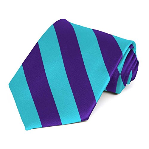 Image of tiemart Men's Striped Tie Standard Length