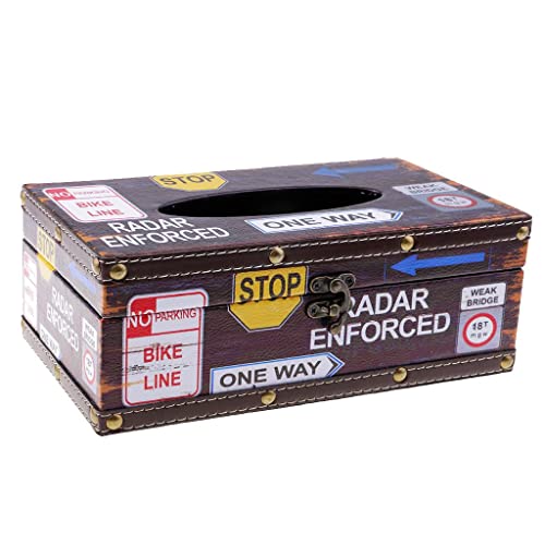 misppro 1 caja dispensadora de pañuelos vintage para cosméticos, de madera – Guidepost