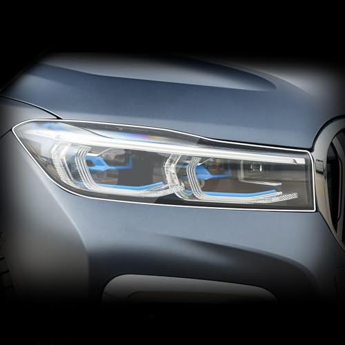 Autocollant de phare BMW G11 protecteur de lumière avant de voiture