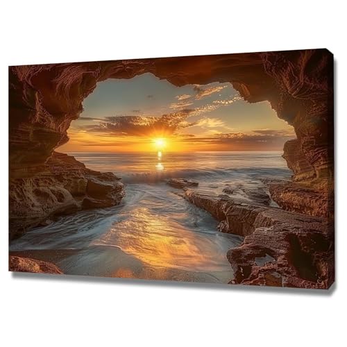Poster mural moderne paysage pour réchauffer l'ambiance d'une chambre froide