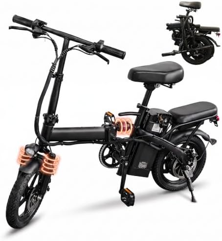 FLYSORA Foldable E-Bike for Adults - 28 Mile PAS Range, City Commuter