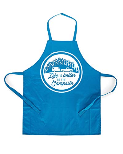 Tablier Campsite Camco pour cuisine au camping et grillades en famille