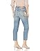 Joe's Jeans Women's Debbie High Rise Embridered Straight Crop Jean in Sasha, Sasha, 25