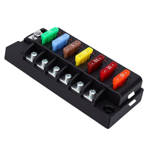 Boîte à fusibles compacte 6 circuits 80V DC pour système solaire hors réseau