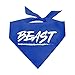 Beast Dog Bandana (25 Royal, One Size)