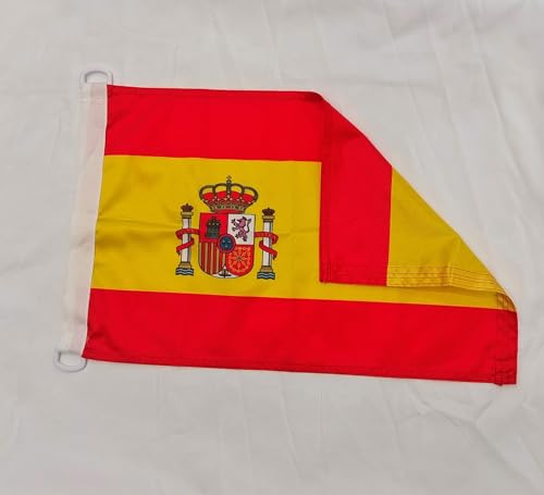 maritim flag of SPAIN 45x30 cm - Spanish Pavilion of Convenience 30 x 45 cm Rings (45 x 30) - Image 2