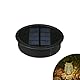 JOYCREATOR Solarleuchten Ersatzteile mit 15LM LED, 600 mAh Solarleuchten Ersatz Top 8,12 cm mit IP65 Wasserdicht, Rund Solar Ersatzdeckel Ersatz Solarmodul für Gartenleuchte Outdoor Solarlaternen