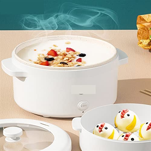 Compact Rice Cooker for Student Dorms - Multi-Functional Electric Frying Pan with Non-Stick Small Hot Pot - Image 3