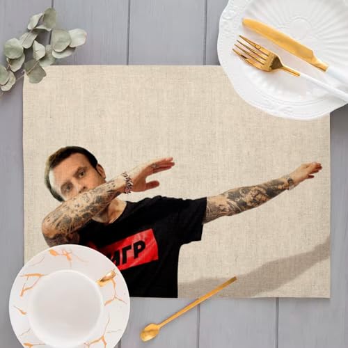 Sets de table Macron dab humour pour animer vos dîners entre amis - 4