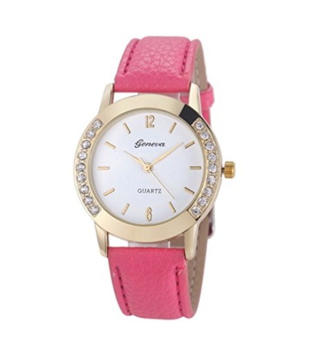 ITHANO - Geneva Analogue Pink Strap White Dial Womens Watch - ITGENPKDIA001 (B07BGVXWK2) Amazon Price History, Amazon Price Tracker