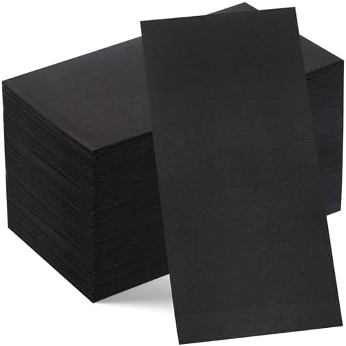 WDF 150Pack Black Paper...