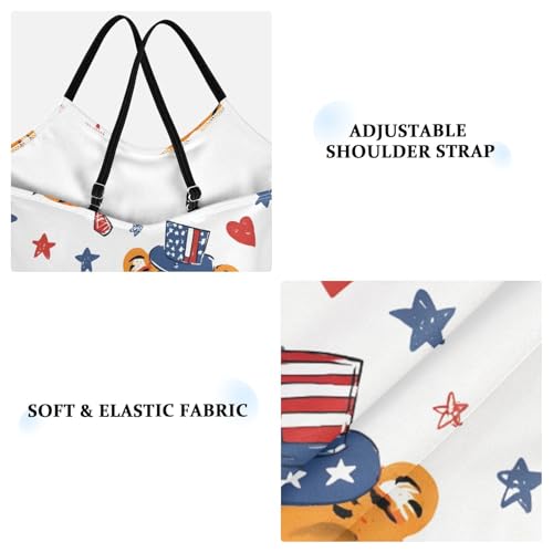 Bolaz Girls Swimsuits One-Piece Bathing Suits Multicolor Kids Sport Summer Beach Swimwear for 3-10 Years Old-Tiger3