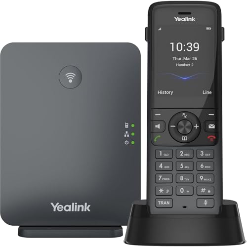 Teléfono IP DECT Yealink W78P (Base W70B + inalámbrico W78H)