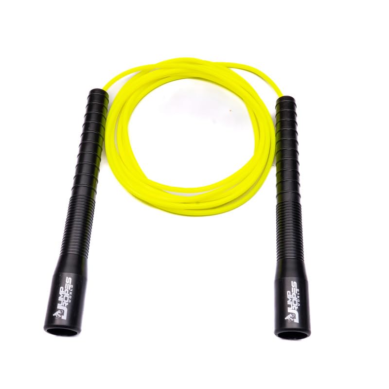 Image of World, Long Handle 4MM | Freestyle Adjustable PVC Skipping Rope for Men | Tangle-Free, Fast-Spinning Jump Rope for Beginners and Trick Training (Nion Green)