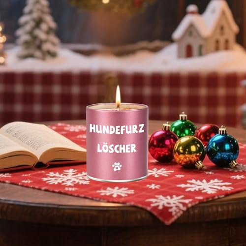 Surhik Geschenke für Frauen Mama, 9 OZ Scented Candles, Kerze Geburtstagsgeschenk für Mama Oma, Lustige Geschenke für Frauen Freundin Hundeliebhaber zum Weihnachten Muttertag Valentinstag