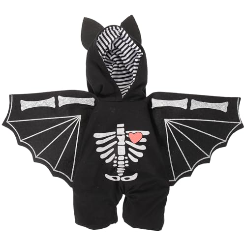Disfraz Bat Halloween para Perros y Gatos Talla M