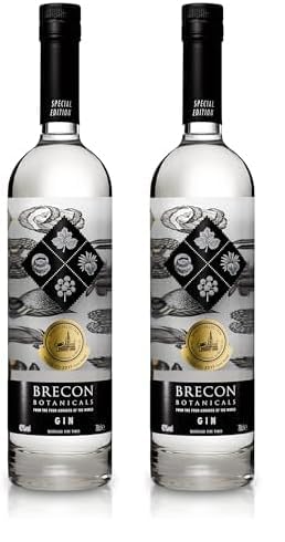 Brecon Botanicals Gin, 43 percent ABV, 70 cl. Award Winning Welsh Gin. Small Batch (Pack of 2) Brecon Botanicals Gin, 43 percent ABV, 70 cl. Award Winning Welsh Gin. Small Batch (Pack of 2) – Brecon Gin