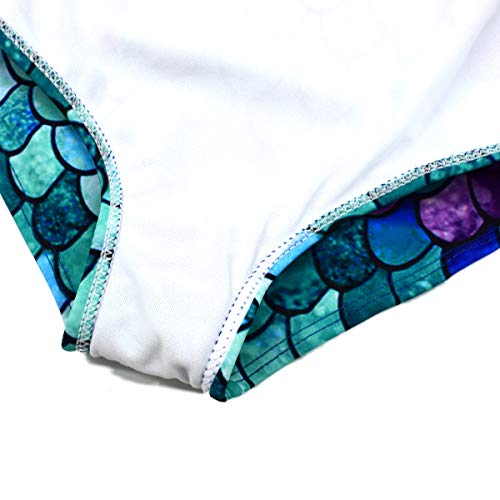 HONISEN Girls One Pieces Swimsuit Cute Swimwear Bathing Suits 2-12 Years