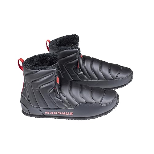 K2 Madshus Booties Unisex – Erwachsene After Race Booties 2.0 - red - Black - 18G2601