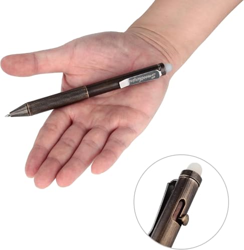 Bolígrafo SMOOTHERPRO metálico con mecanismo retráctil miniatura 3