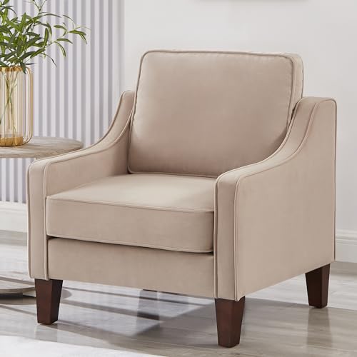 Sillón Acogedor Peluche Taupe miniatura 1