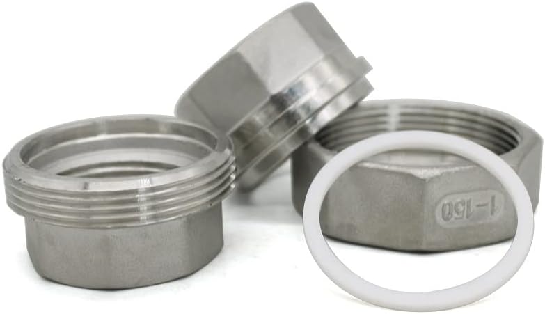 1PC 3/4" BSP Female Thread SS304 Stainless Steel Live Joint Co