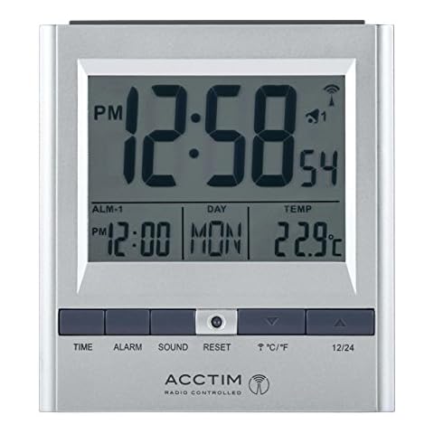 Acctim Chula Radio Controlled Alarm Clock Cover