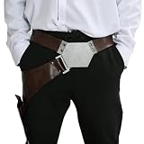 Novanime Cinturón para disfraz de cosplay con funda Blaster, para hombre, Halloween, cosplay, accesorios