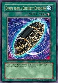 Yu-Gi-Oh! - Burial from a Different Dimension (DP03-EN026) - Duelist Pack 3 Jaden Yuki 2-1st Edition - Ultra Rare