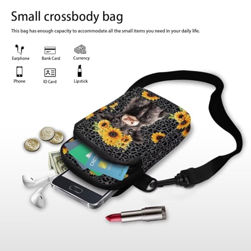 Image of Xpyiqun Small Crossbody Bag Women Phone Purses Sling Shoulder Handbag Cross Body Pouch Wallet Bags