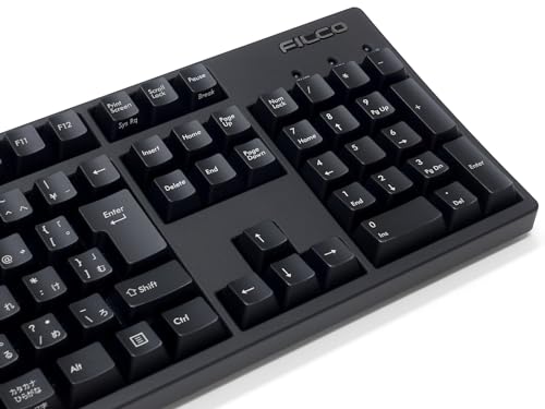 FILCO Majestouch+(プラス) 日本語配列 108キー かな刻印あり フルサイズ CHERRY MX静音赤軸 Nキーロールオーバー対応 USB&PS/2 ブラック FKBN108MPS/JMBH の商品画像 4